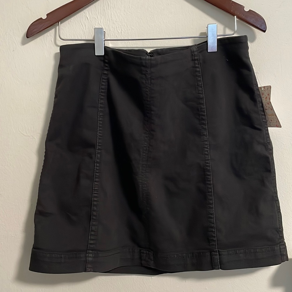 Free People Modern Femme Denim Mini Skirt